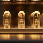 a gleaming row of affordable dental implants showcased at a modern clinic in tyler, tx.