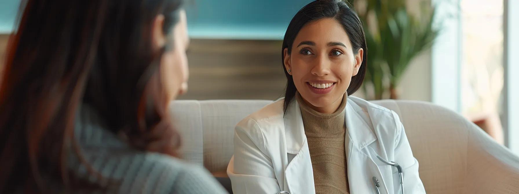 a patient discussing dental insurance coverage with a dentist, highlighting the importance of effective communication for managing tooth extraction costs.