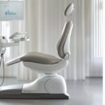 a serene dental office in fort worth, tx, showcasing state-of-the-art equipment and a comfortable chair for implant procedures.