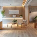 a bright, welcoming dental clinic gleams with modern equipment and cheerful decor, inviting patients to explore affordable tooth implants.