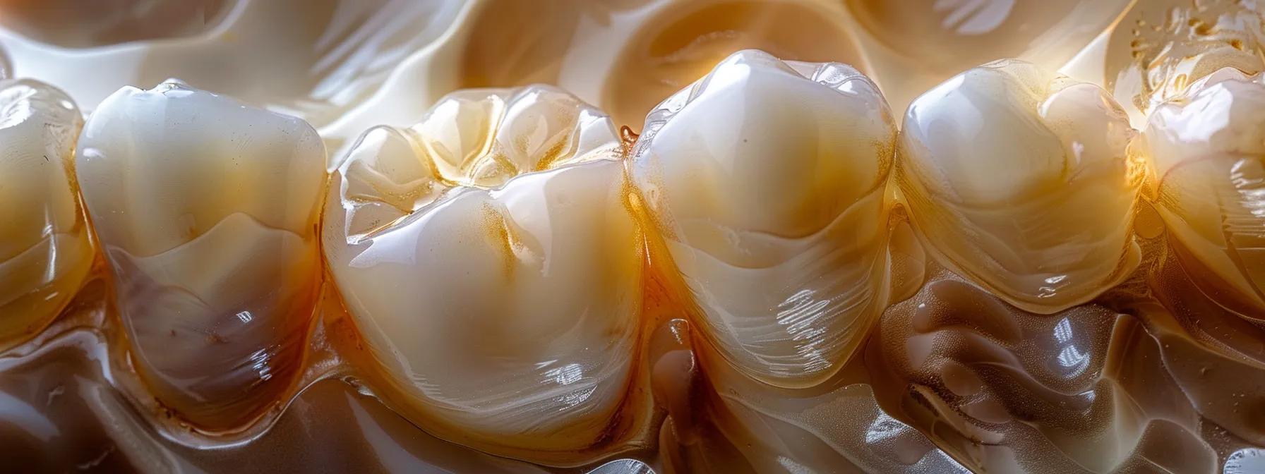 a close-up photo of a dental implant seamlessly integrated into the jawbone, showcasing a vibrant smile with a natural-looking replacement tooth.