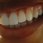 a radiant smile illuminated by soft, warm lighting showcases the transformative power of local dental implant clinics, set against a sleek, modern dental office backdrop.