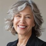 a radiant smile transformed by flawless dental implants, capturing the essence of confidence and vitality against a softly lit, neutral background.