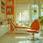 a serene dental clinic in lake worth, featuring a bright, inviting examination room with modern equipment, emphasizing a sense of calm and professionalism surrounding the wisdom tooth extraction process.