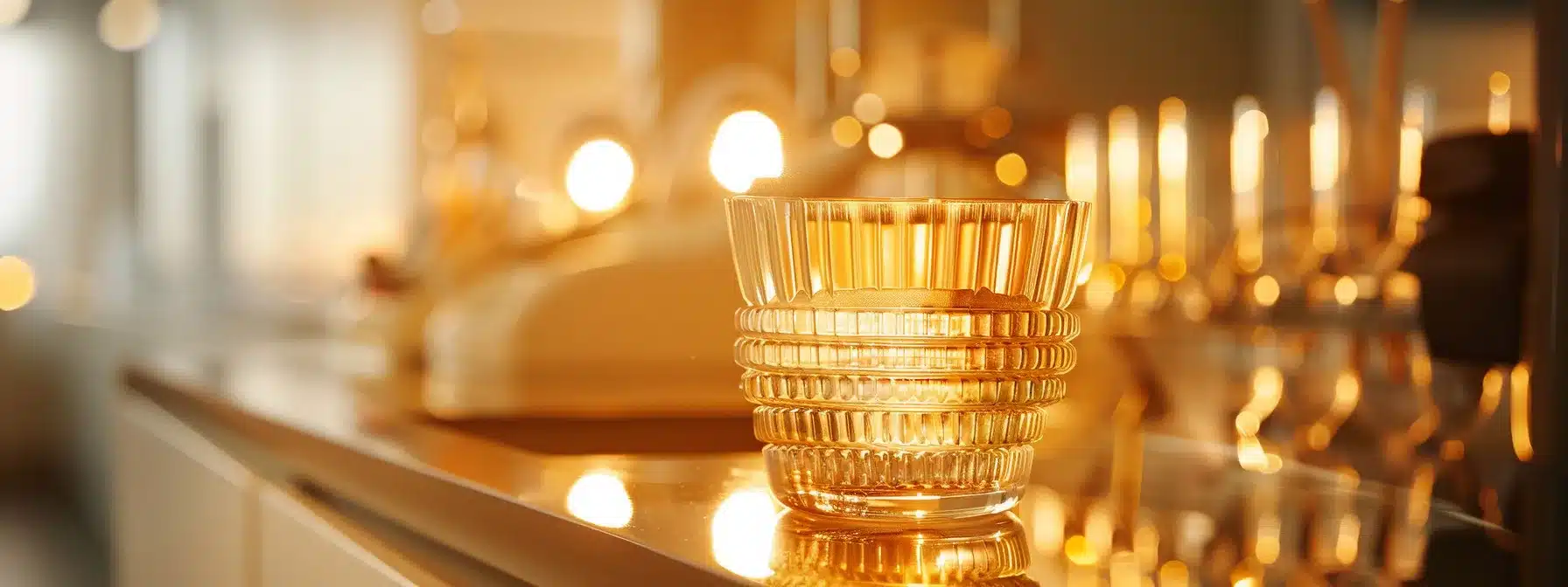 a serene dental office scene, featuring a gleaming dental implant model surrounded by soft, ambient lighting, emphasizing the importance of meticulous oral hygiene for a successful recovery.