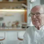 a sleek, modern dental clinic interior with bright, sterile equipment arranged neatly around a patient chair, emphasizing the advanced technology used in dental implants and creating an inviting atmosphere for patient consultations.