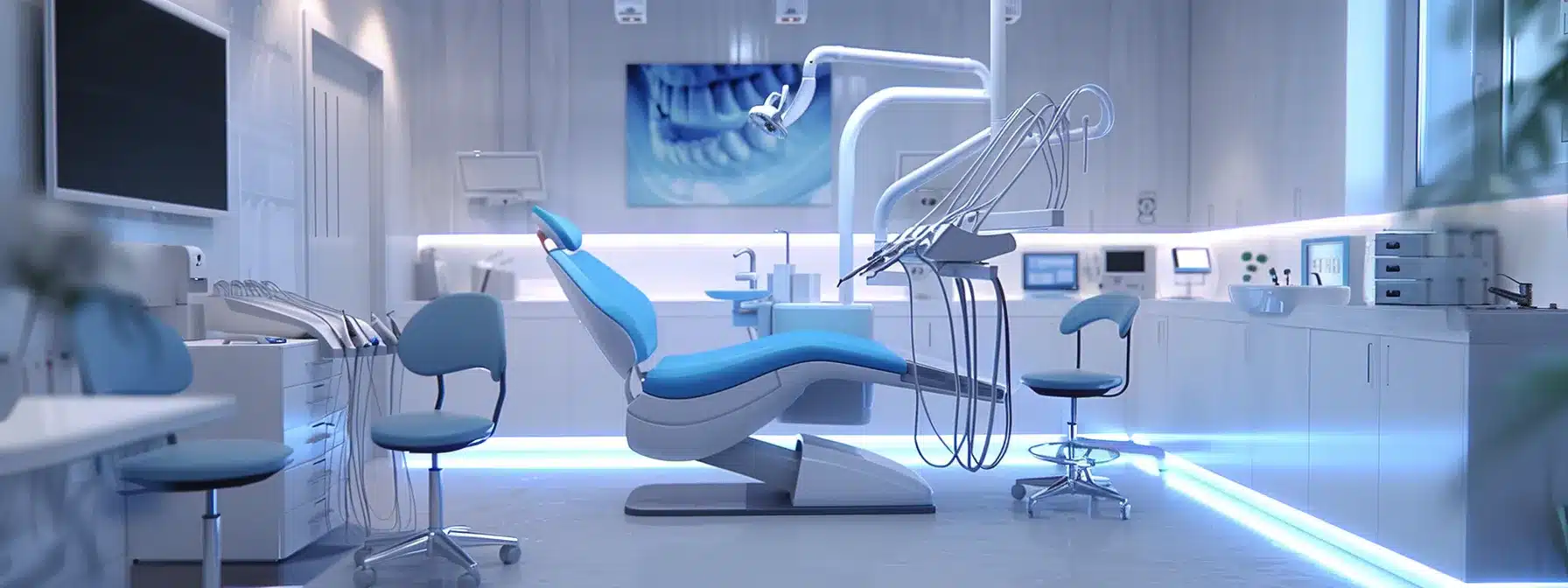 a sleek, modern laboratory filled with advanced extraction equipment and bright led lighting showcases a diverse array of techniques for oral hygiene solutions, emphasizing innovation in periodontology and eco-friendly practices.