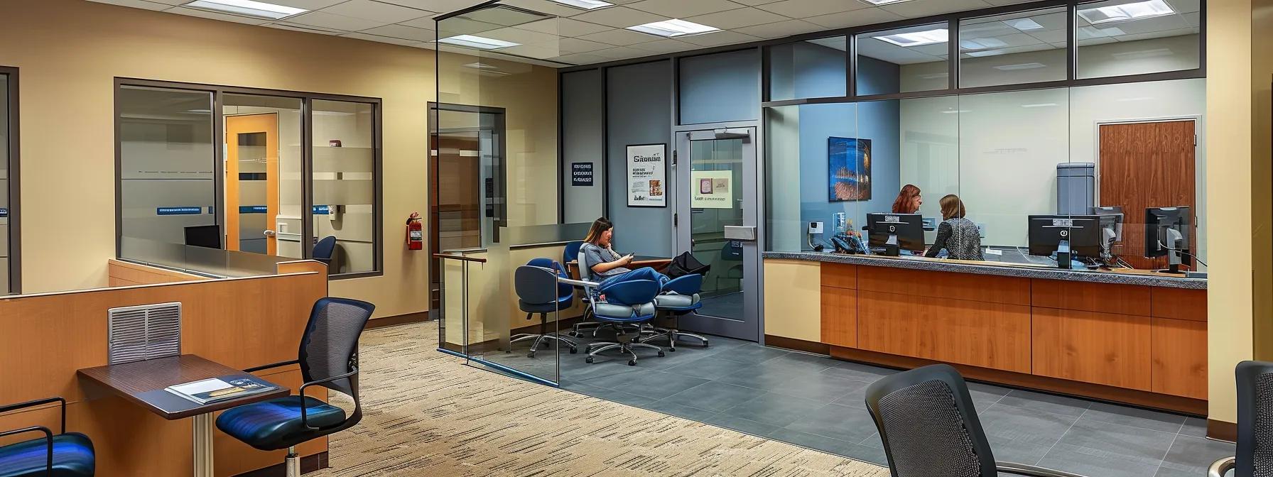 a well-lit dental office consultation room featuring a focused patient discussing emergency extraction options with a friendly dental professional, emphasizing a clear financial roadmap and reassuring communication.