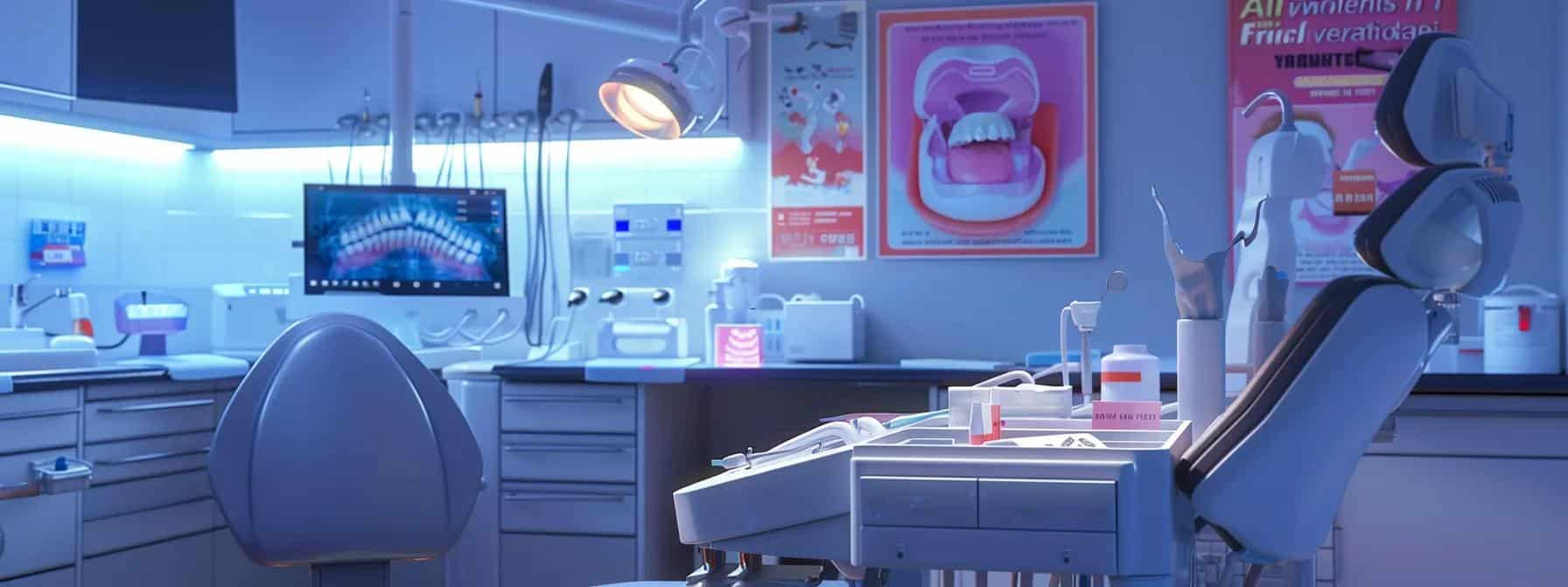 Image depicting dentures with a warning against sleeping in them for oral health.