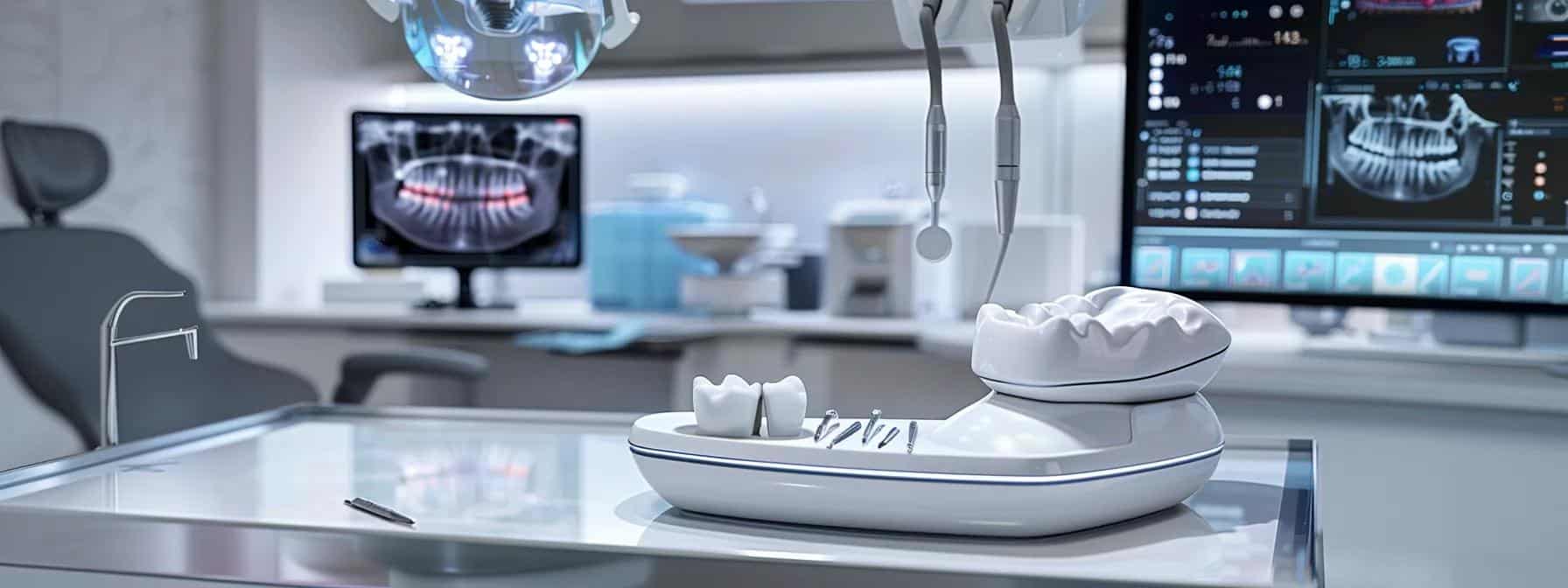 Viable treatment options for cracked tooth under dental crown illustrated.