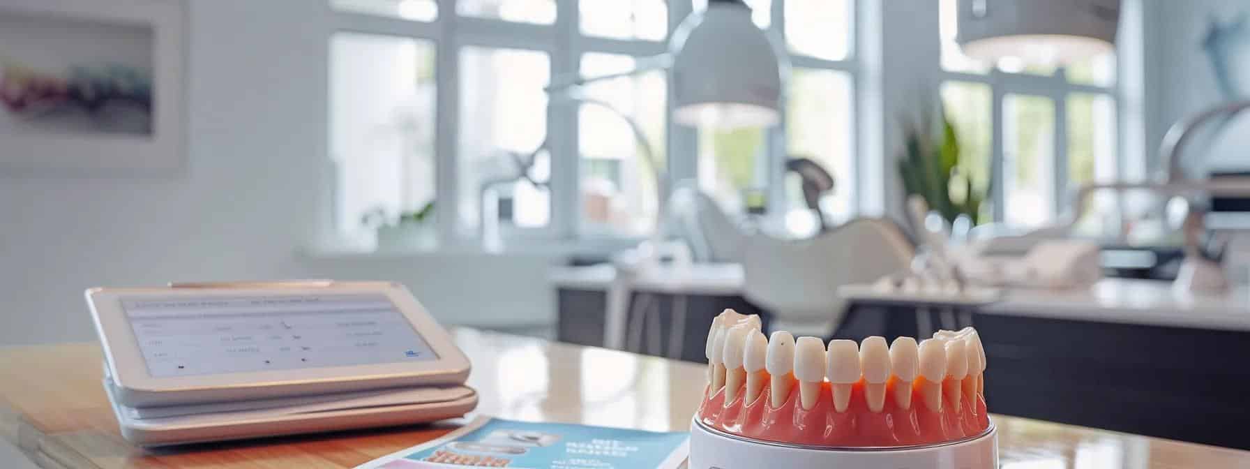 Cost factors for dentures and dental implants with charts and treatment plans.