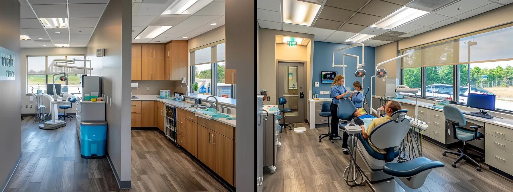 Dental implants in Mansfield providing a permanent alternative to dentures.