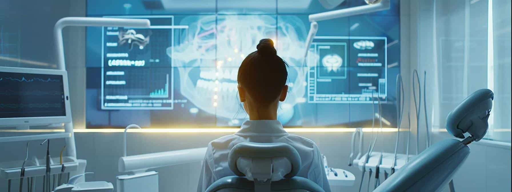 Dental crown with signs of wear, indicating the need for replacement.