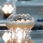 Dental crown placed on a dead tooth illustrating treatment outcome and appearance.