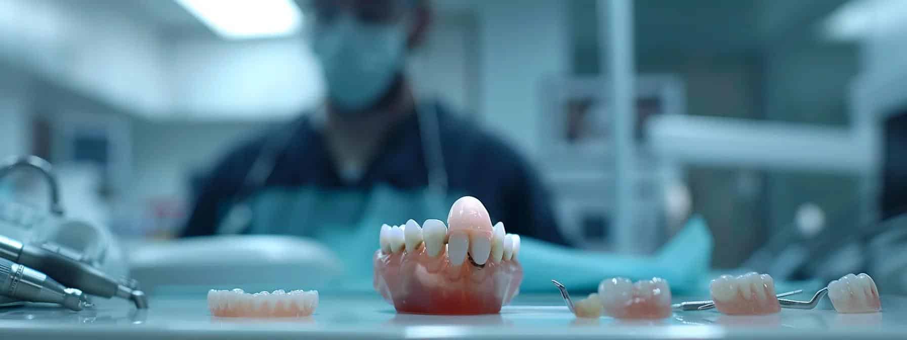 Black lines around dental crowns highlighting possible corrosion and gum tissue issues.