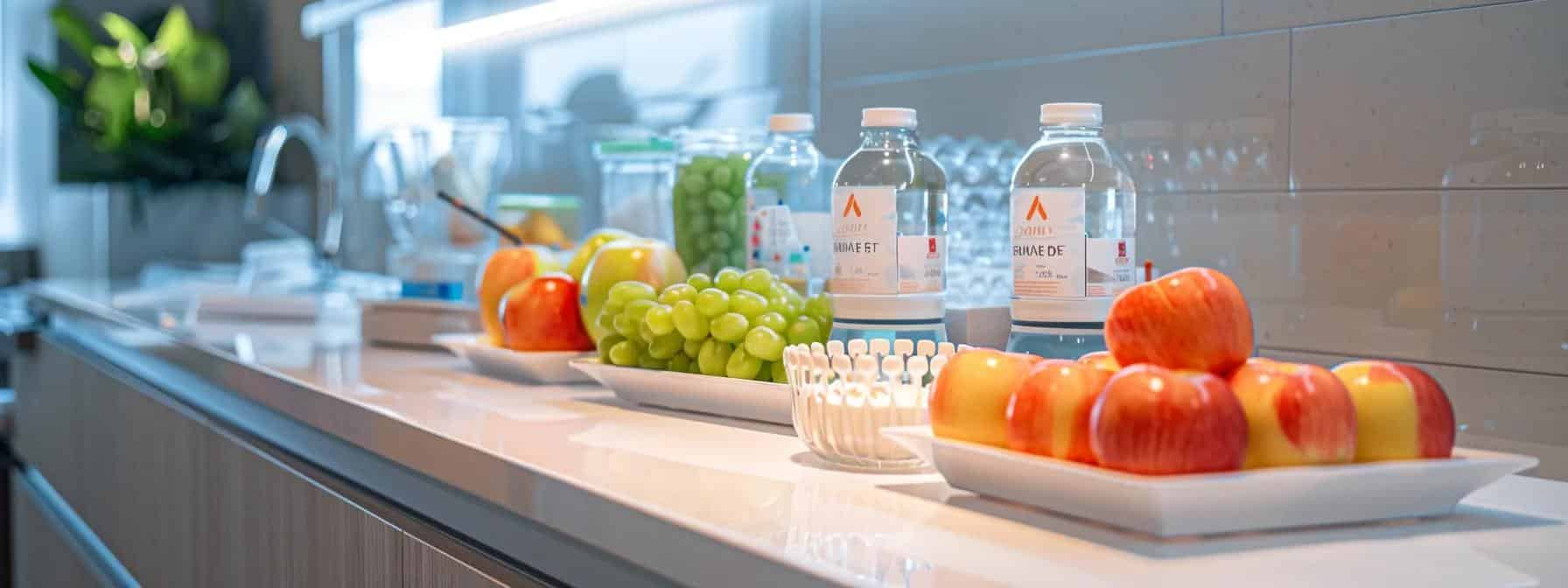 Healthy food choices for dental crown care and cavity prevention.
