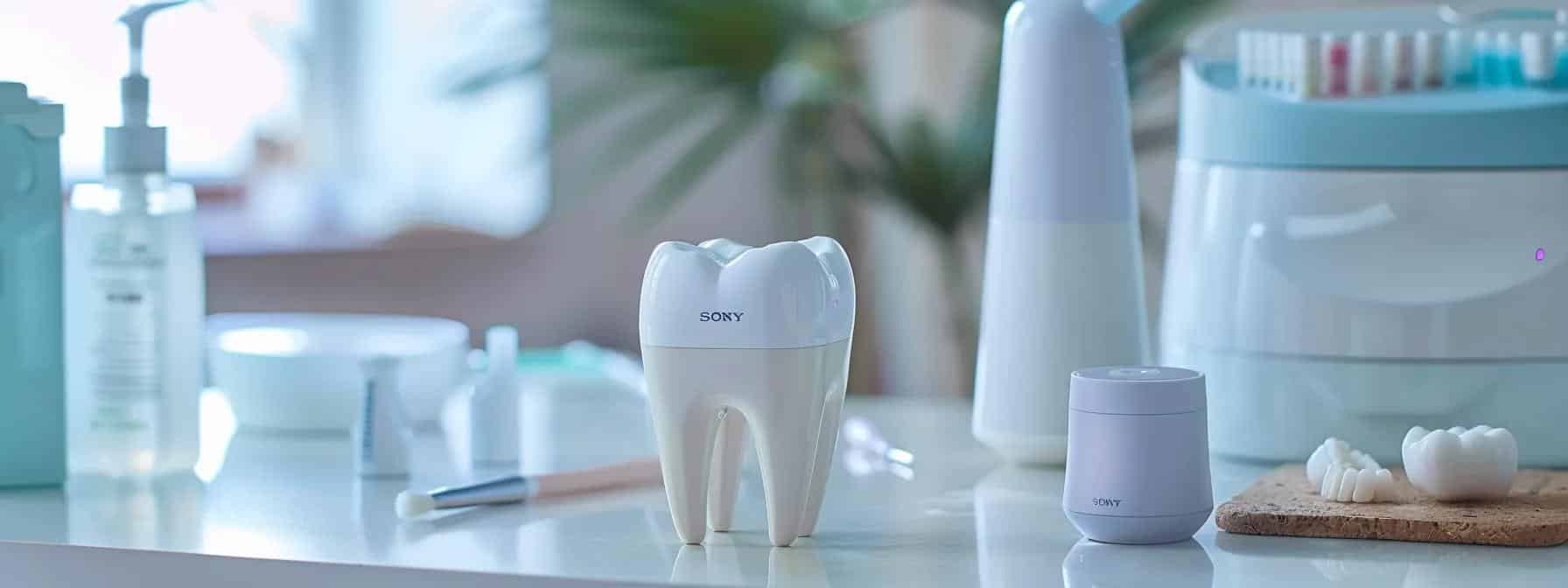 Image summarizing dental crown care, highlighting hygiene, diet, symptoms, and preventive treatments.