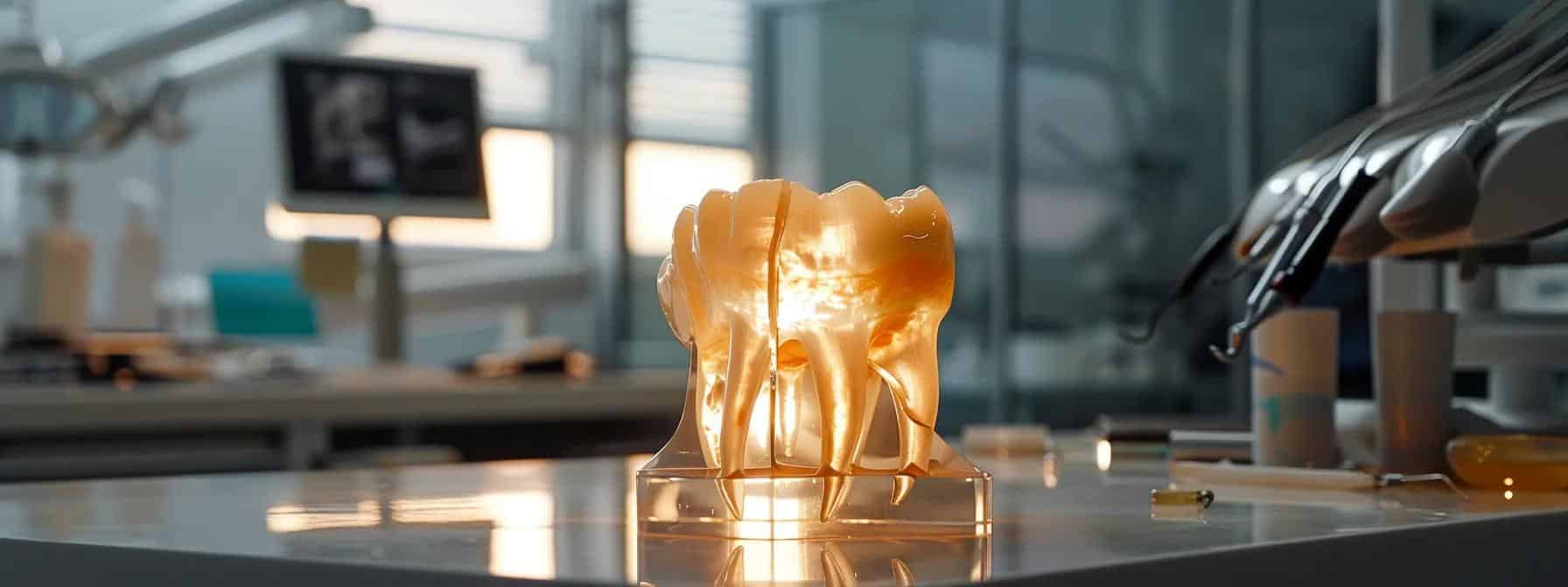 Diagram illustrating common reasons for tooth fractures beneath dental crowns.