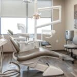 a modern dental office in crowley, texas, showcasing a clean, well-lit extraction room equipped with advanced tools and comfortable seating, conveying a sense of professionalism and accessibility for same-day dental services.