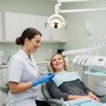 Dental consultation for implants in a welcoming clinic environment