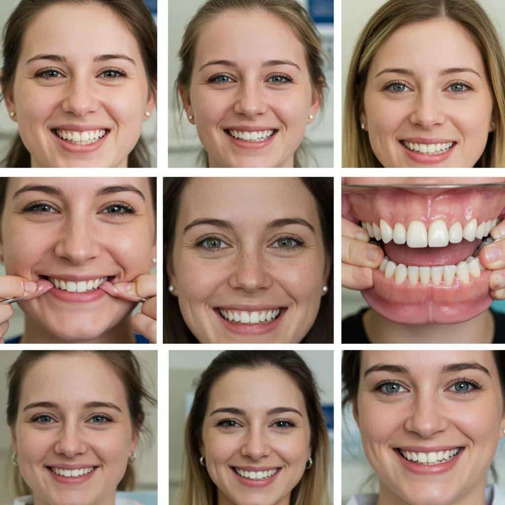 Smiling patients sharing their successful dental implant experiences