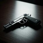 Dental implant model showcasing components in a modern dental office setting