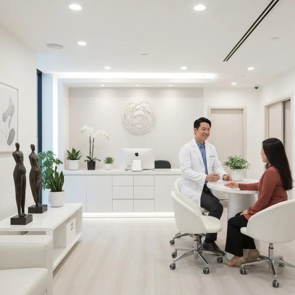 Different materials used in dental implants, showcasing titanium and zirconia