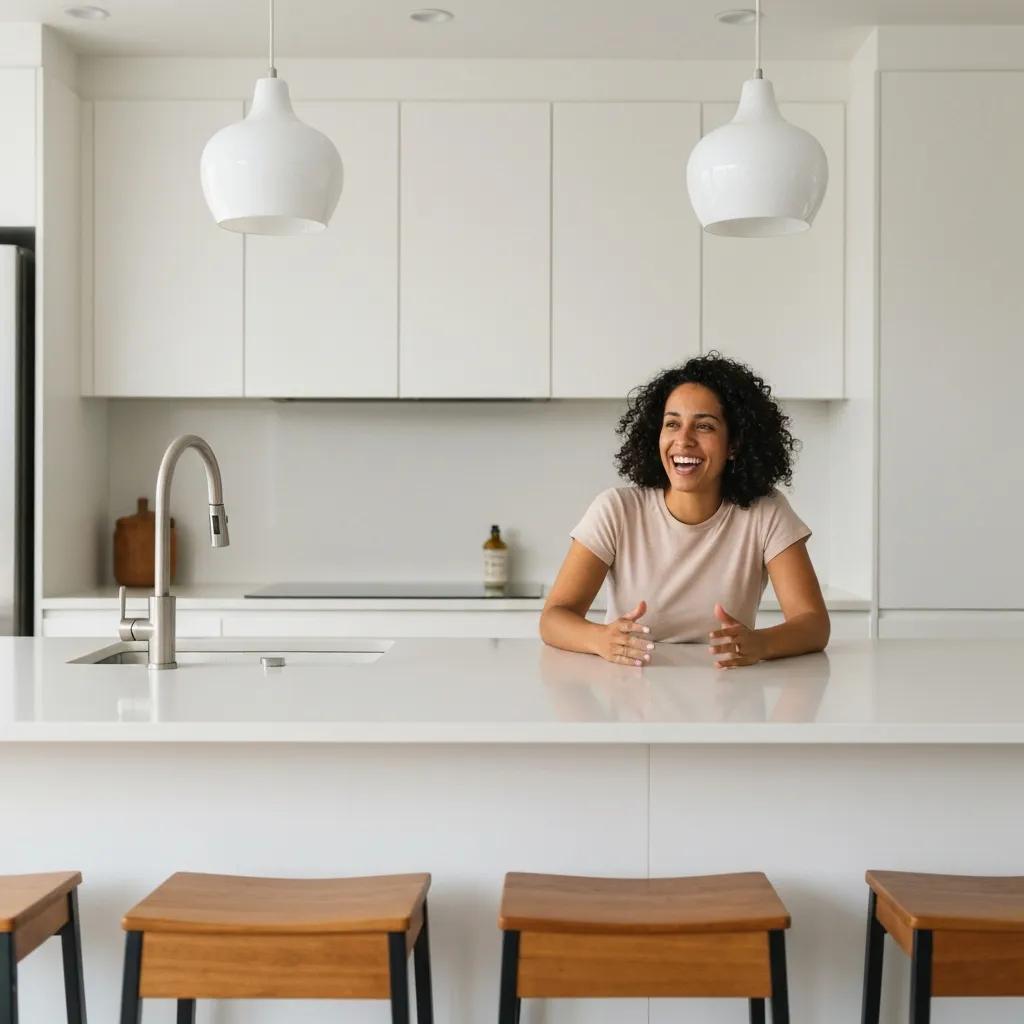 Happy patient enjoying a meal post dental implant treatment, showcasing satisfaction and quality of life