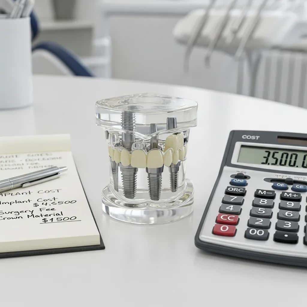 Cost analysis of dental implants with a model and financial tools