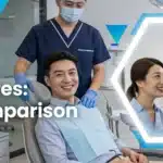 Traditional dentures cost less upfront than implant-supported options, with traditional dentures starting around $1,000
