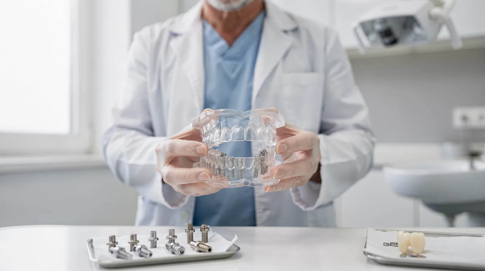 Full-mouth implant restorations range roughly from $14,000 to $90,000 or more, depending on implant count