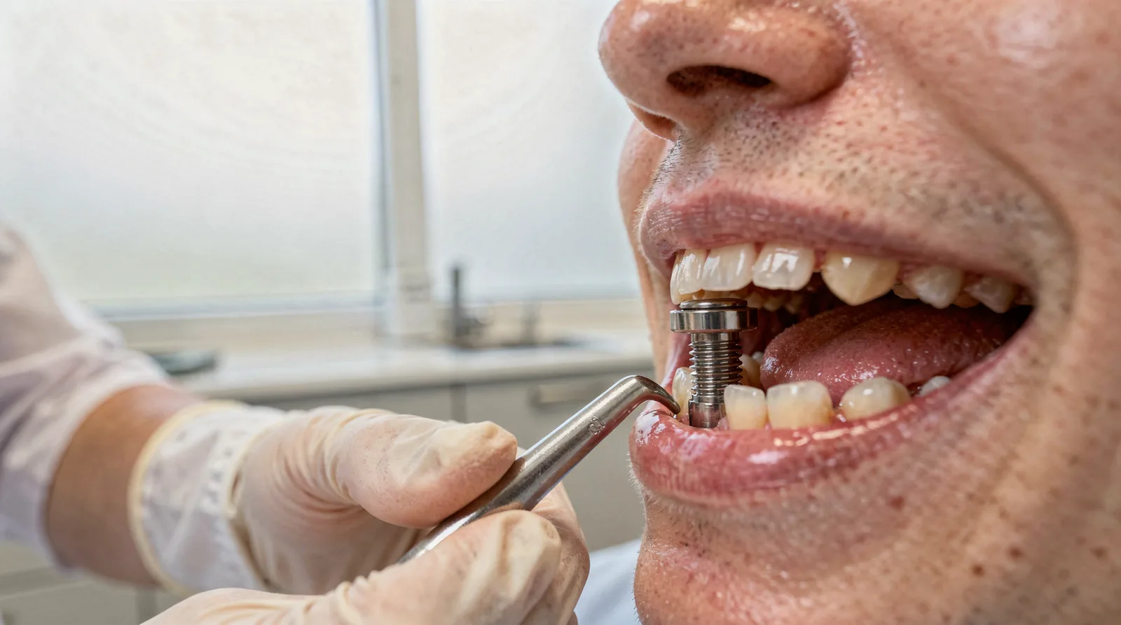 Implant treatment generally follows three stages: surgical placement, a healing period, and attachment