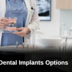 A single tooth dental implant uses a titanium post placed in the jawbone rather than