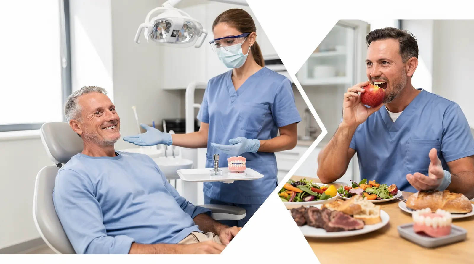 Once dental implants have completely healed and integrated with your jawbone, they can give you