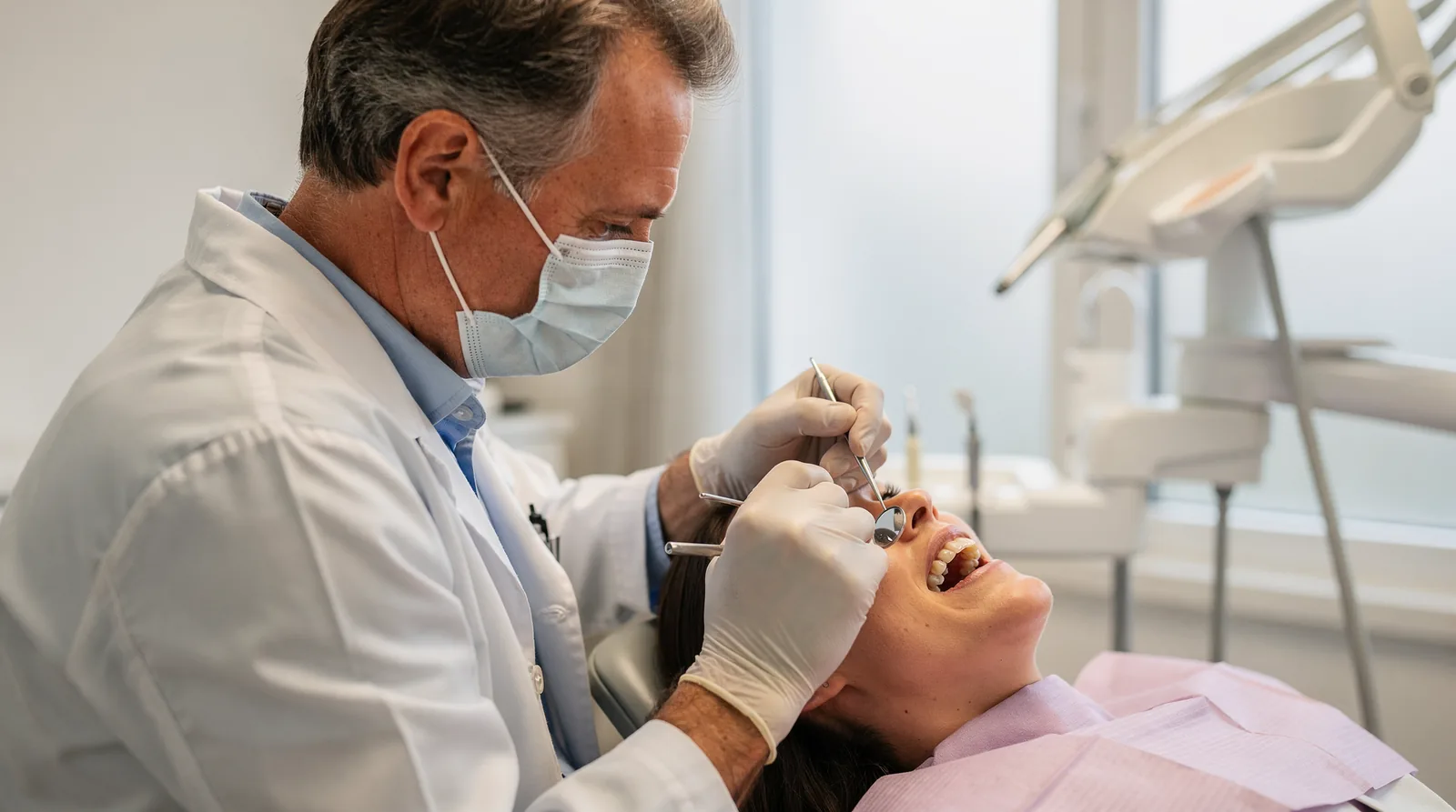 Keeping implants healthy over the long run depends on consistent follow-up care after placement.; Denton