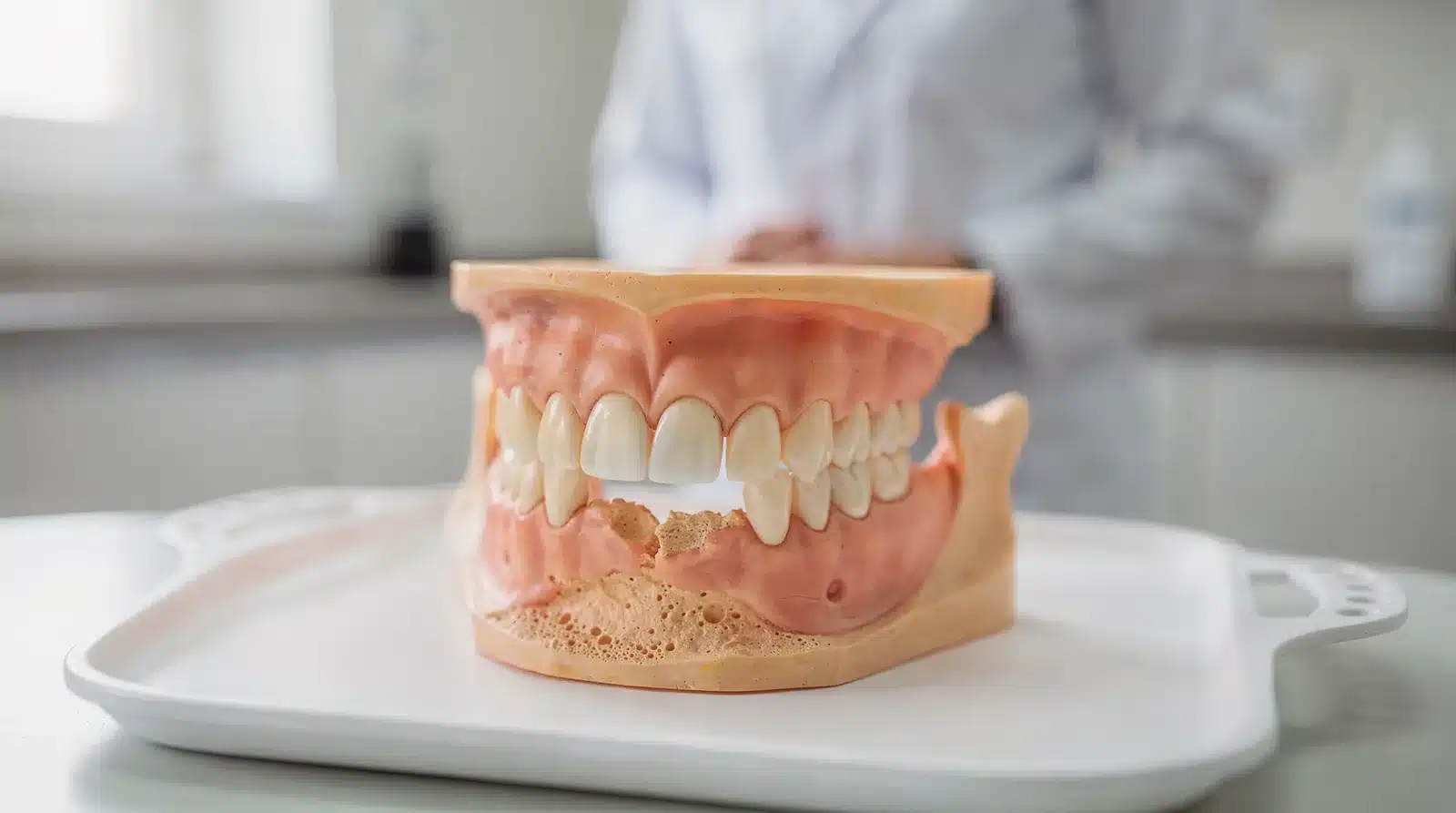 Once a tooth is lost, the jawbone beneath it begins to deteriorate because it no