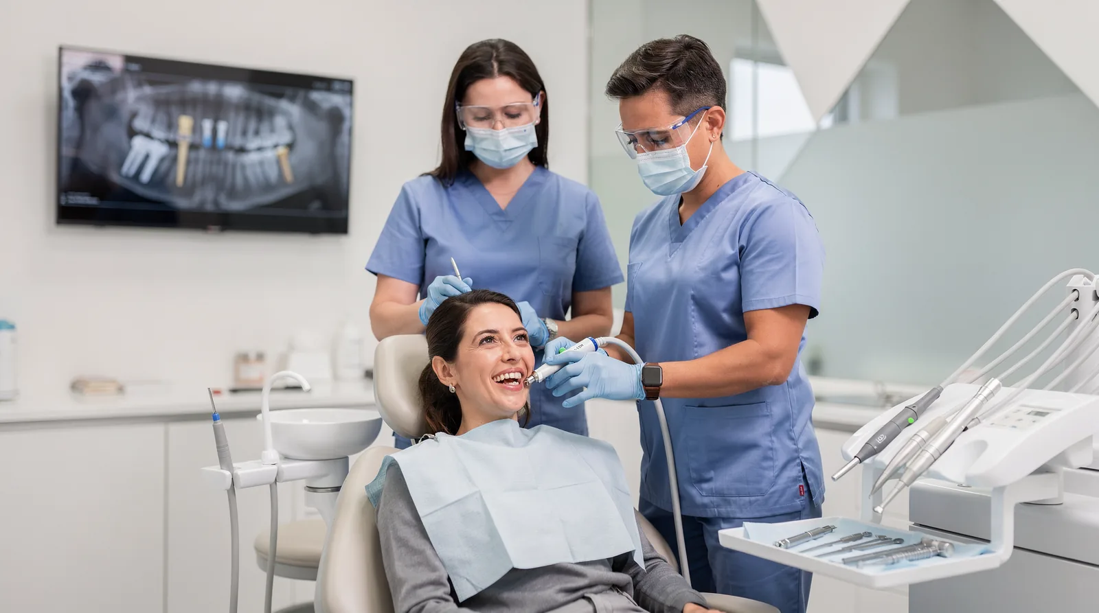 **Longevity of Dental Implants Care** requires regular professional cleanings to remove plaque buildup.; Early signs