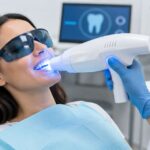 Is in-office teeth whitening safe for sensitive teeth?