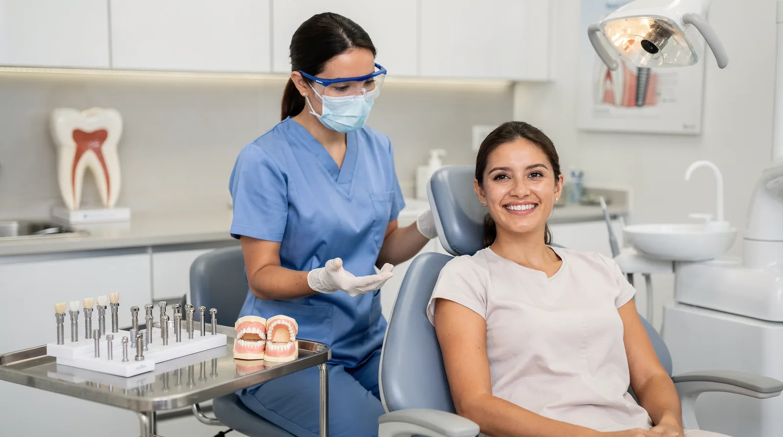 Factors that influence the cost include the type of implant needed, how many implants