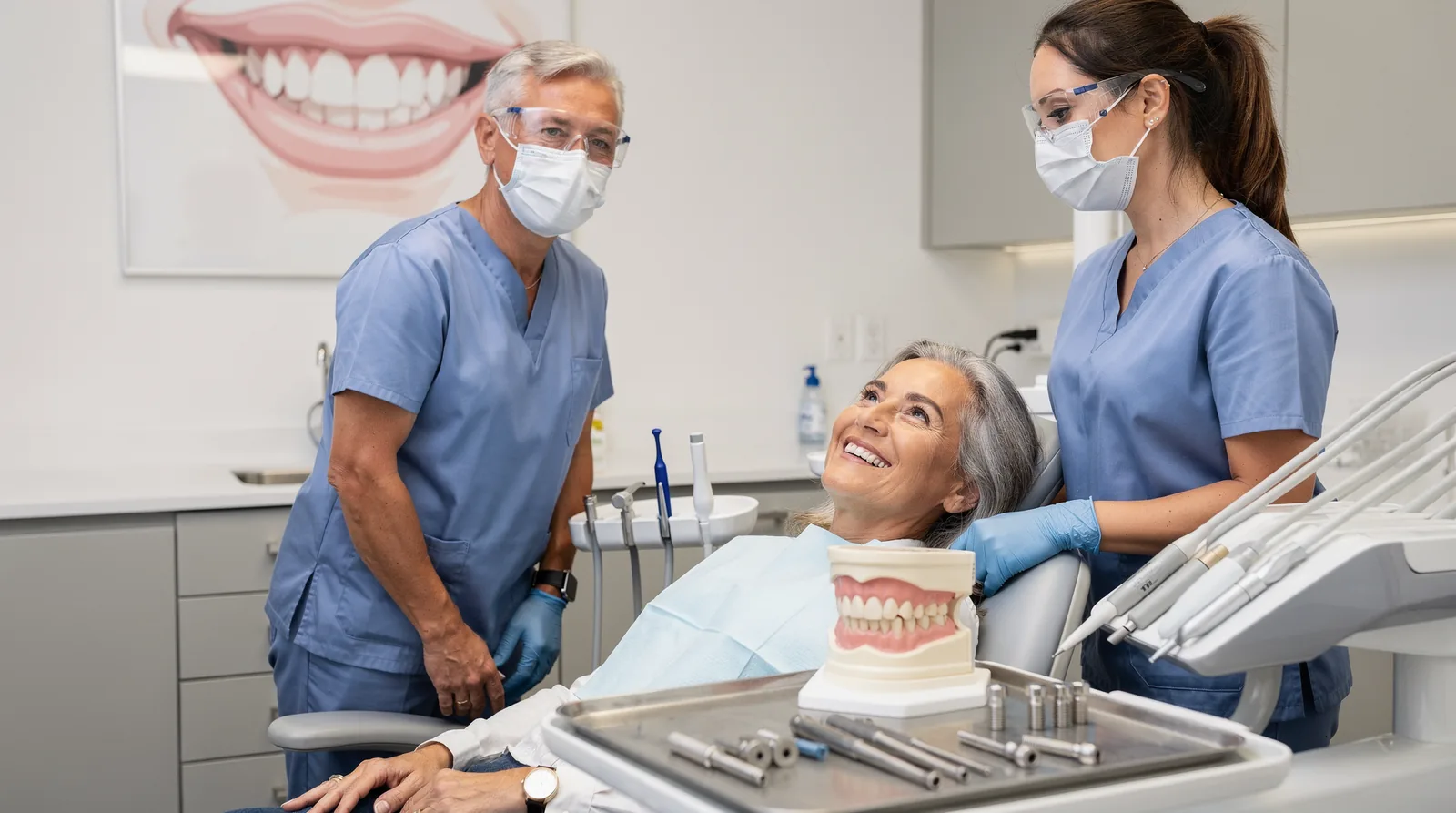 Dental implants provide a strong and visually appealing solution for those struggling with the loss