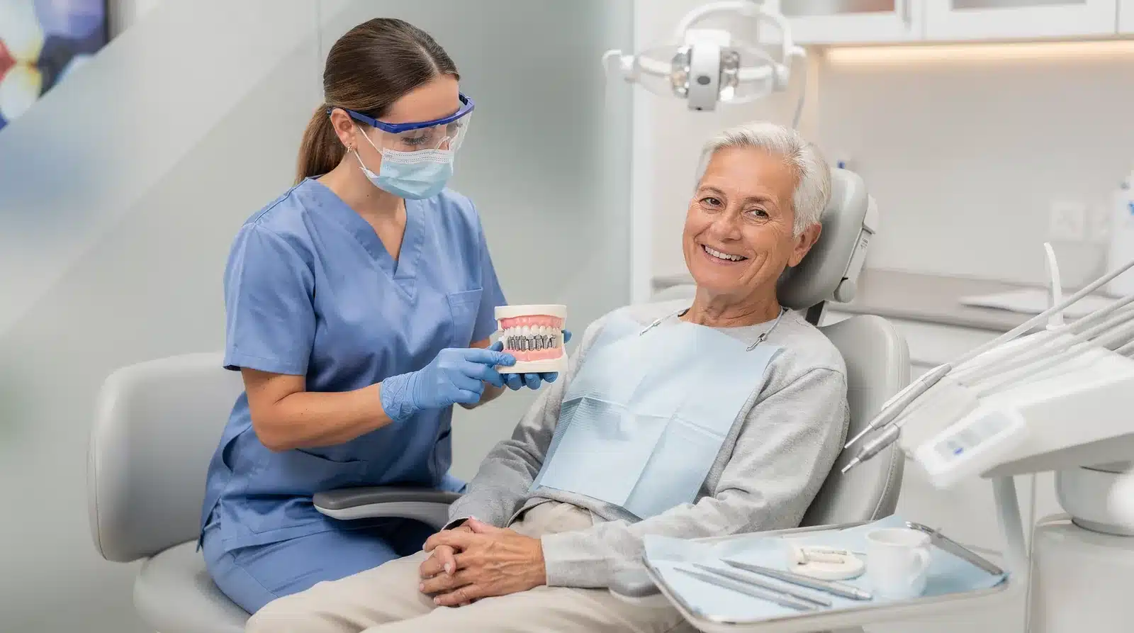 Mini dental implants suit adults and seniors who need a tooth replacement solution that costs