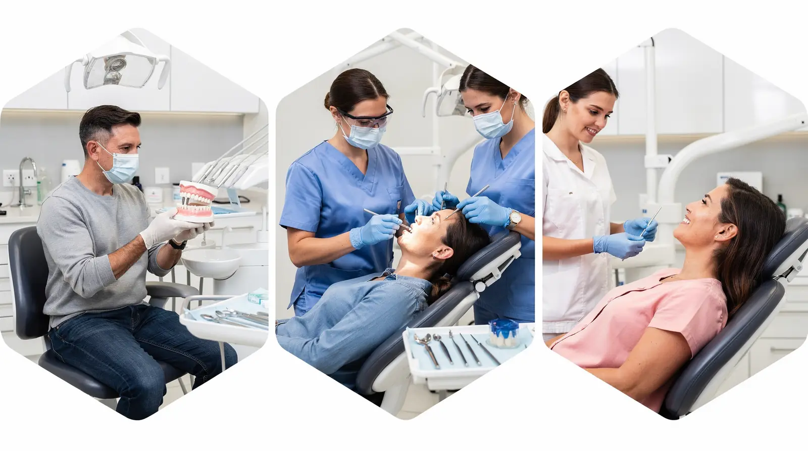Getting dental implants is a multi-step procedure that spans several months. The entire process