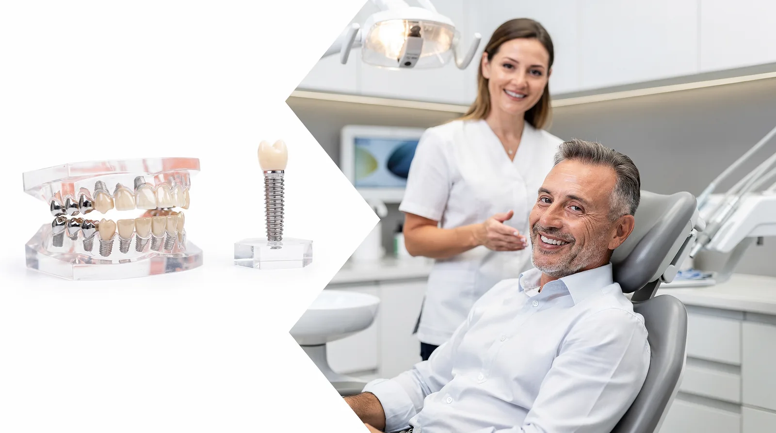 Full-arch restorations replace an entire upper or lower arch of teeth, which naturally costs more