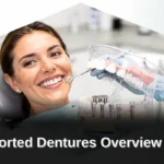 Implant-supported dentures are prosthetic teeth anchored by titanium implants placed within the jawbone. This oral