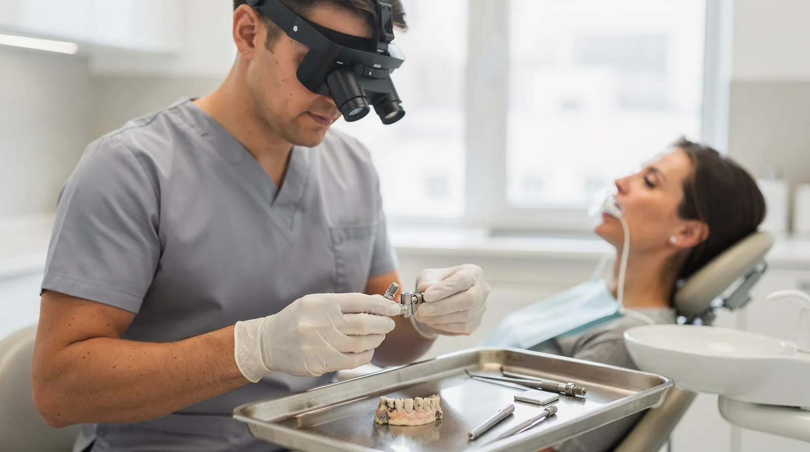 Can a failed implant be repaired or replaced